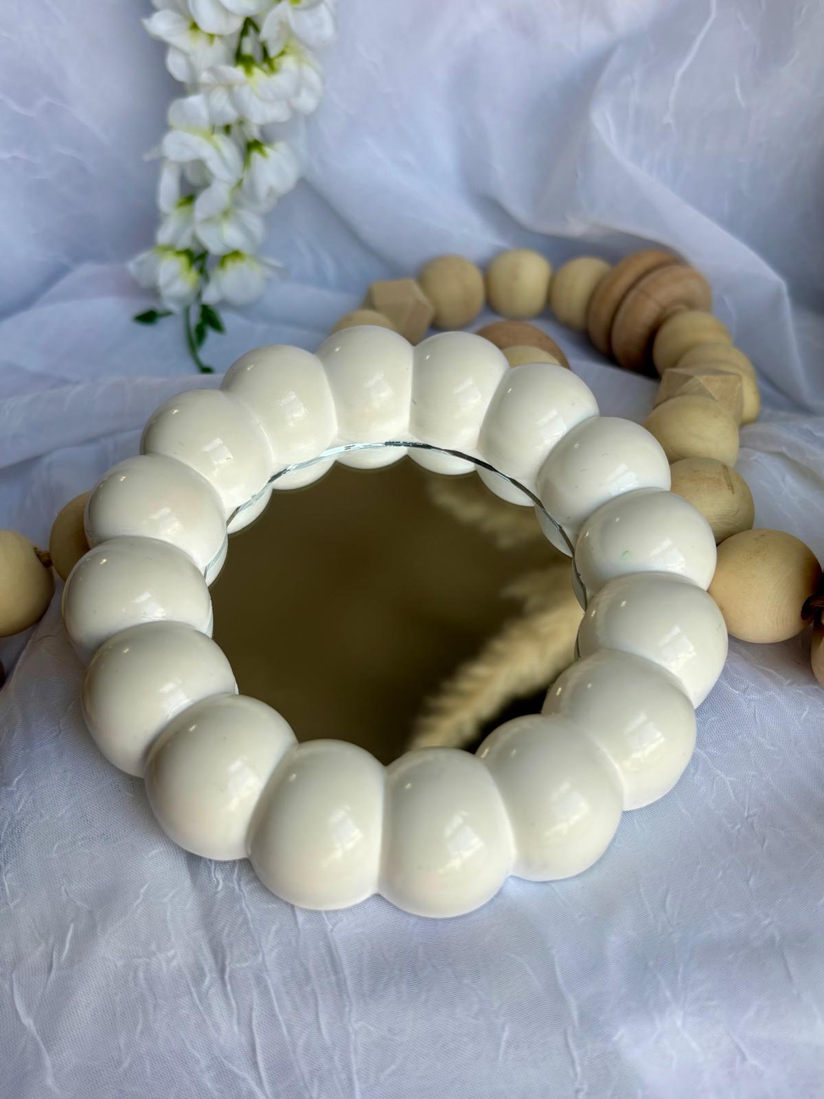 Chunky Bubble Resin Mirror